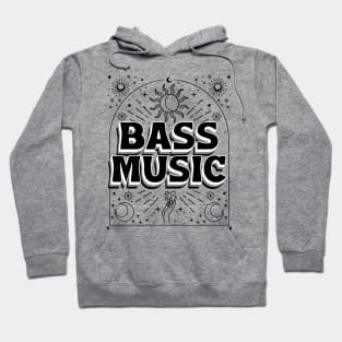 BASS MUSIC  - Mystic (black) Hoodie